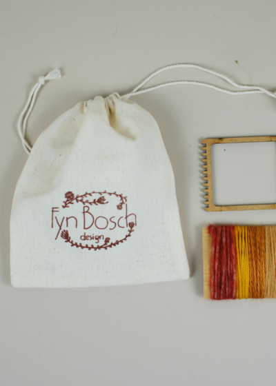 Alternative view of Lilium Orange DIY weaving kit small