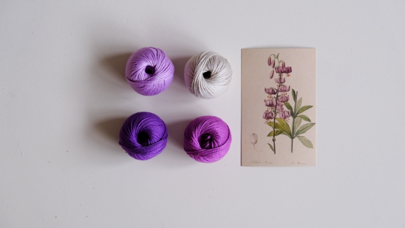 Martagon Lily diy cotton kit
