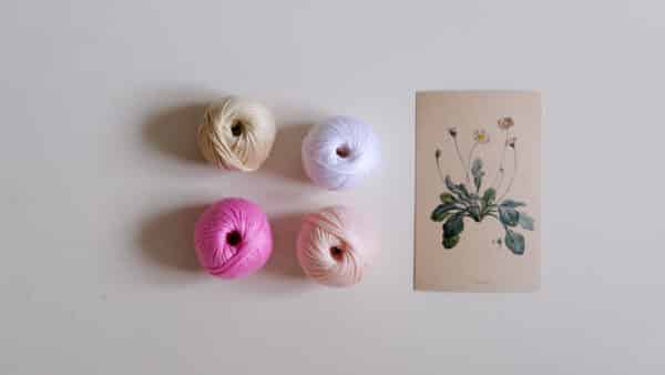 daisy diy cotton yarn