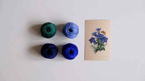 Gentiana diy cotton yarn kit